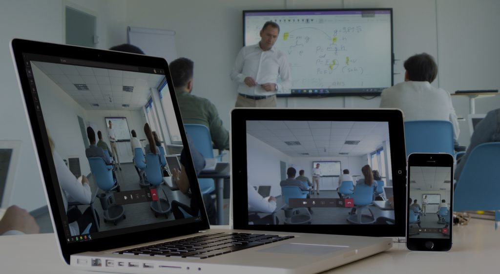 Live Unterricht im virtuellen Klassenzimmer